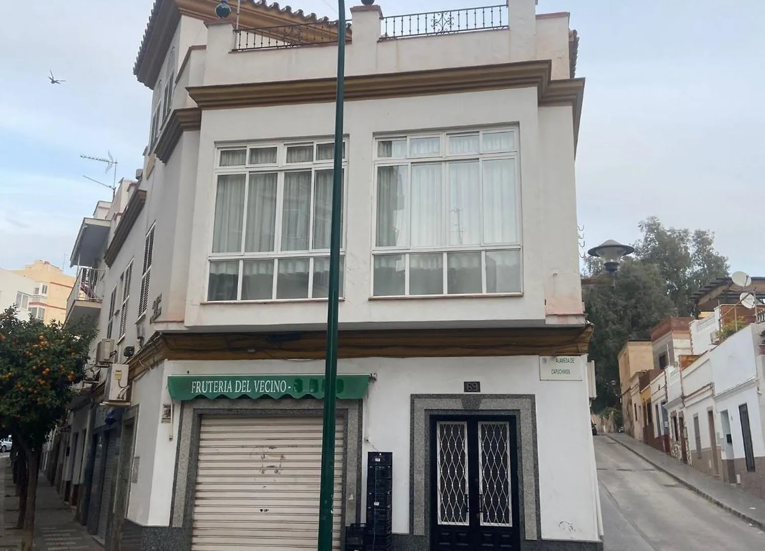 Habitacion Con Terraza Privada Малага